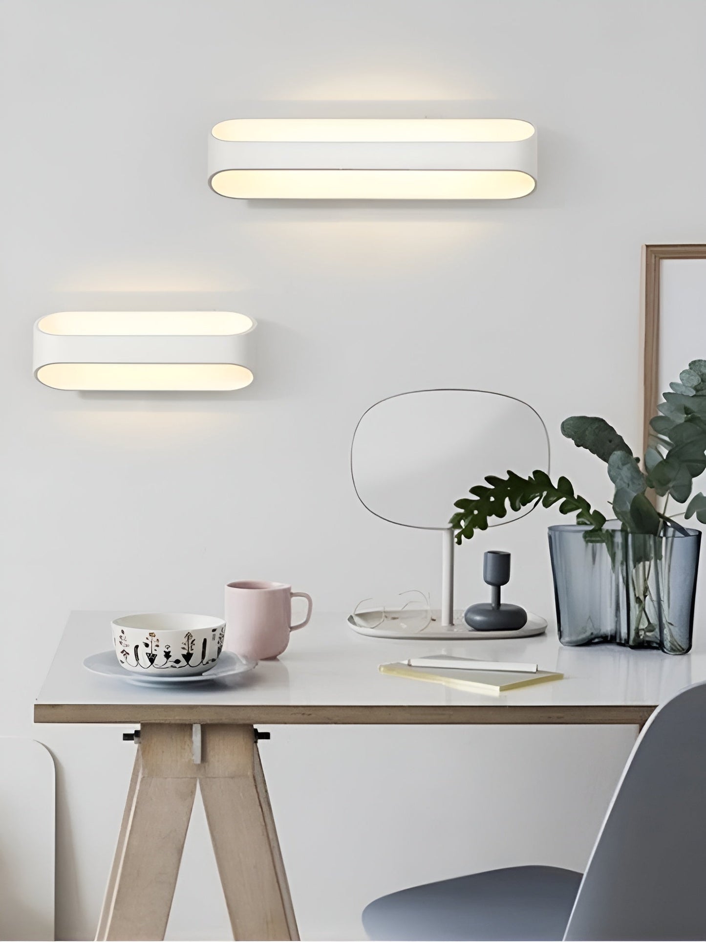 Moderne LED Wandlamp Warm Licht | Ideale Sfeerverlichting voor Woonkamer en Slaapkamer