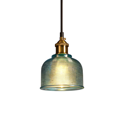 HeritageGlow Glanzende Vintage Bel Hanglamp | Nostalgische Sfeerverlichting