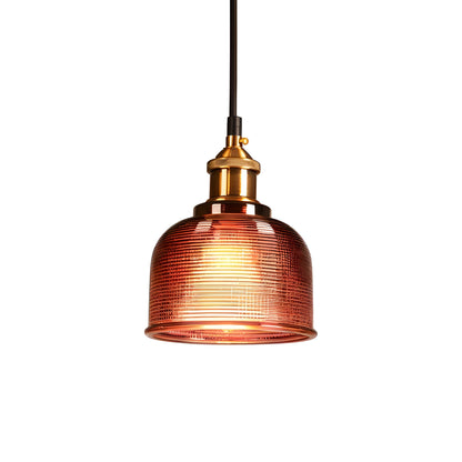 HeritageGlow Glanzende Vintage Bel Hanglamp | Nostalgische Sfeerverlichting