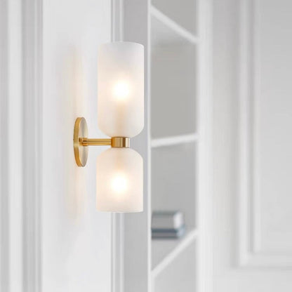 Conyx Glas Wandlamp 2-Lichts Modern | Stijlvolle Woonkamer Wandverlichting