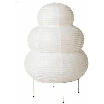 Wabi-Sabi Vloerlamp met Rijstpapier | Japanse Sfeerlamp voor Rustgevende Verlichting