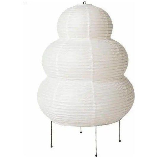 Wabi-Sabi Vloerlamp met Rijstpapier | Japanse Sfeerlamp voor Rustgevende Verlichting