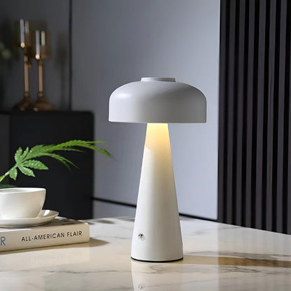 Draadloze Oplaadbare Tafellamp Nordic | Minimalistisch Design voor Overal
