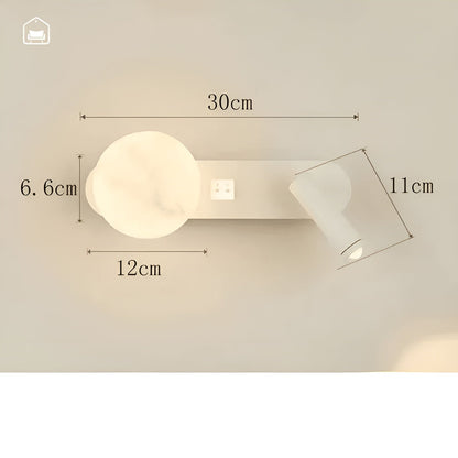 Luxe Wandlamp Elegant Minimalistisch | Ideal voor Woonkamer, Hal en Nachtlamp