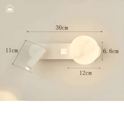 Luxe Wandlamp Elegant Minimalistisch | Ideal voor Woonkamer, Hal en Nachtlamp
