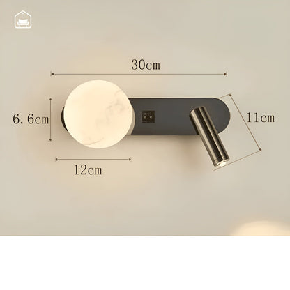 Luxe Wandlamp Elegant Minimalistisch | Ideal voor Woonkamer, Hal en Nachtlamp