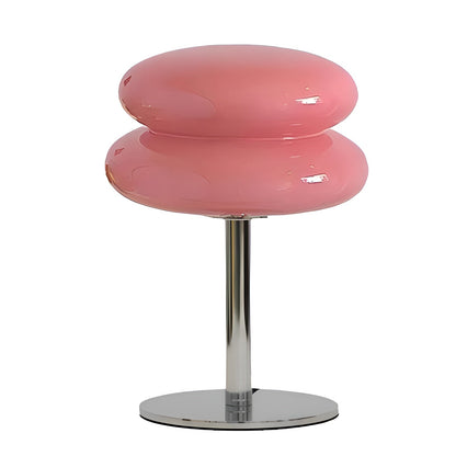 Macaron Glas Tafellamp | Elegante Sfeerverlichting voor Gezellig Woonkamer Ambiance