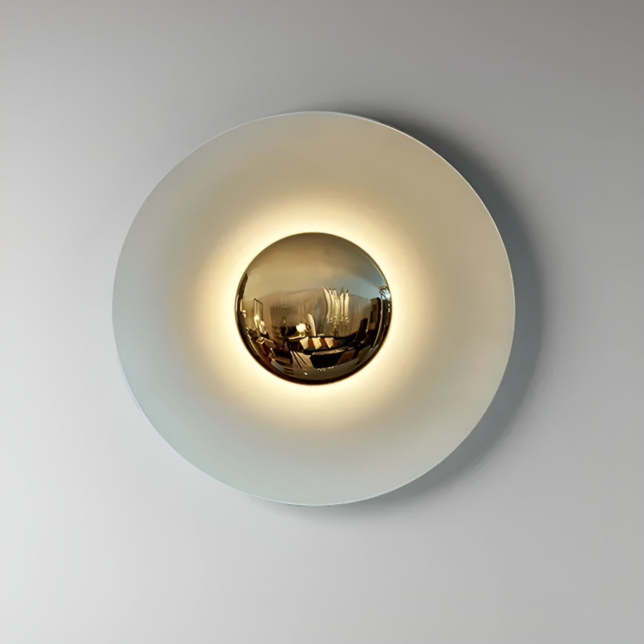Ronde LED Wandlamp Modern | Warm Licht als Stijlvol Wand Accent