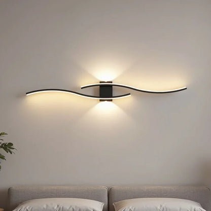 Aurum Moderne Wandlamp met Dubbele Verlichting | Metaal voor Woonkamer en Eetkamer
