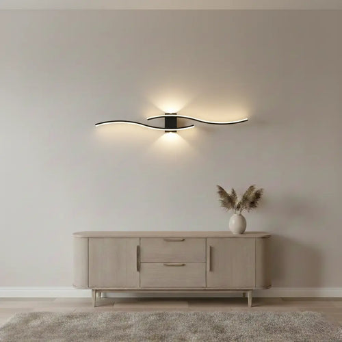 Aurum Moderne Wandlamp met Dubbele Verlichting | Metaal voor Woonkamer en Eetkamer