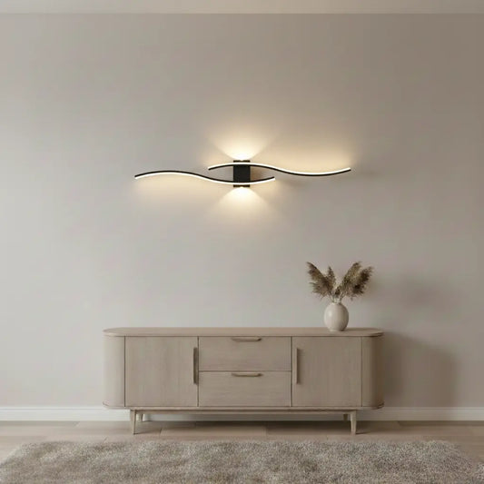 Aurum Moderne Wandlamp met Dubbele Verlichting | Metaal voor Woonkamer en Eetkamer
