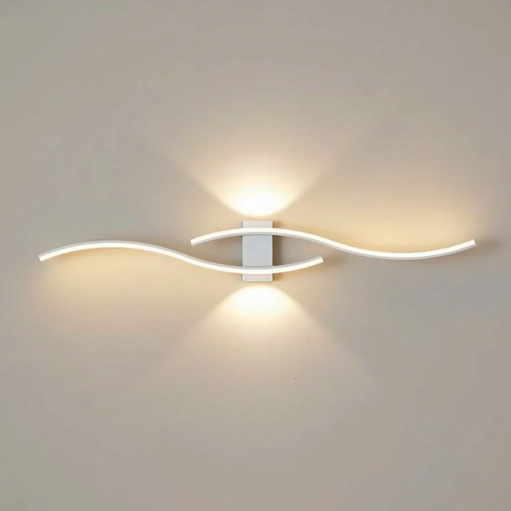 Aurum Moderne Wandlamp met Dubbele Verlichting | Metaal voor Woonkamer en Eetkamer