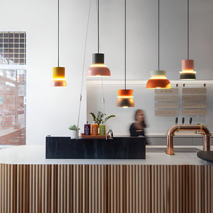 Macaron LED Hanglamp | Kleurrijke Decoratieve Plafondlamp voor Woonkamer