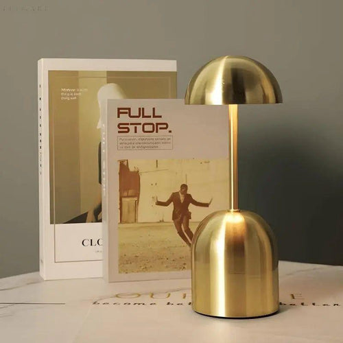 Nina Draadloze LED Bloem Tafellamp | Kabelloze Paddenstoel Lamp