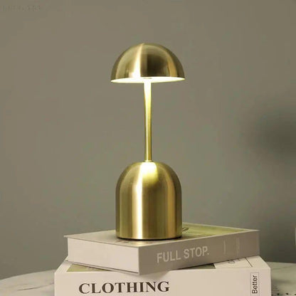 Nina Draadloze LED Bloem Tafellamp | Kabelloze Paddenstoel Lamp