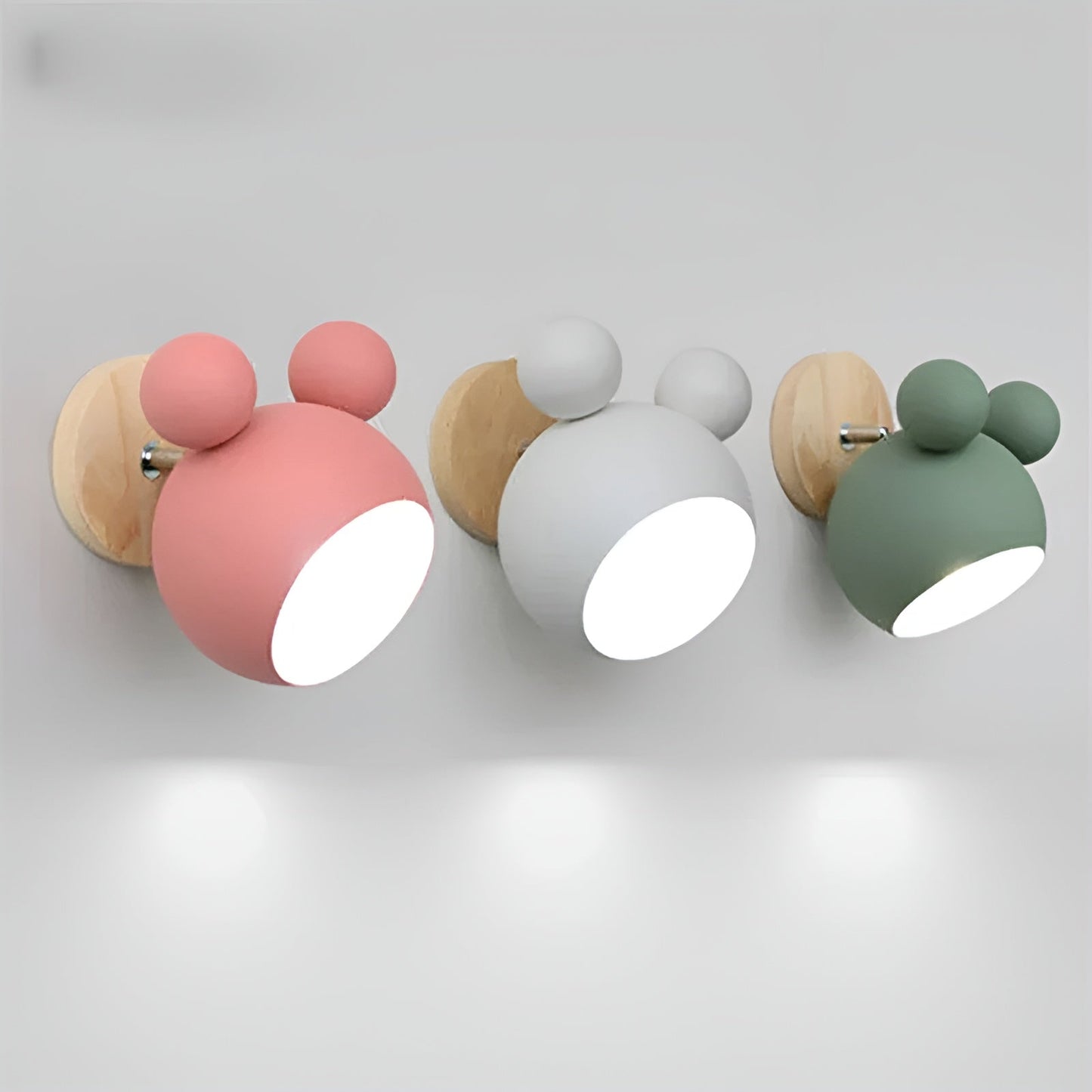 Mickey Design Wandlamp | Decoratief Modern voor Kinderkamer en Woonkamer