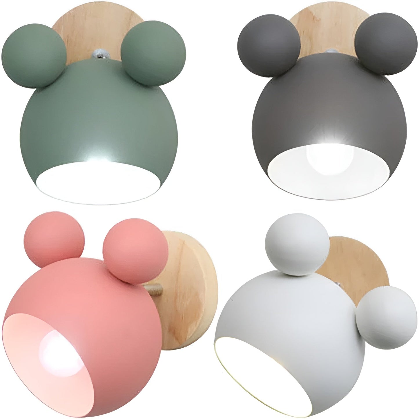 Mickey Design Wandlamp | Decoratief Modern voor Kinderkamer en Woonkamer