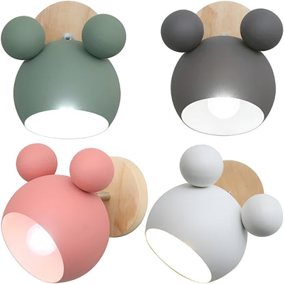 Mickey Design Wandlamp | Decoratief Modern voor Kinderkamer en Woonkamer