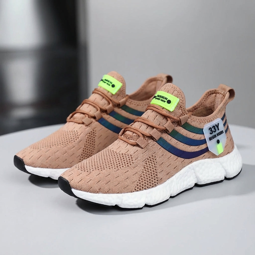 Aeroventis Lightweight Breathable Sneakers for Men — 5 Colour Options