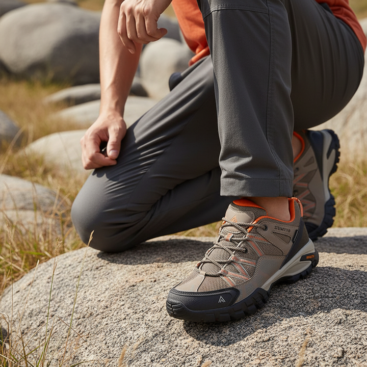 Breathable Hiking Shoes with Cushioned Grip — Men&