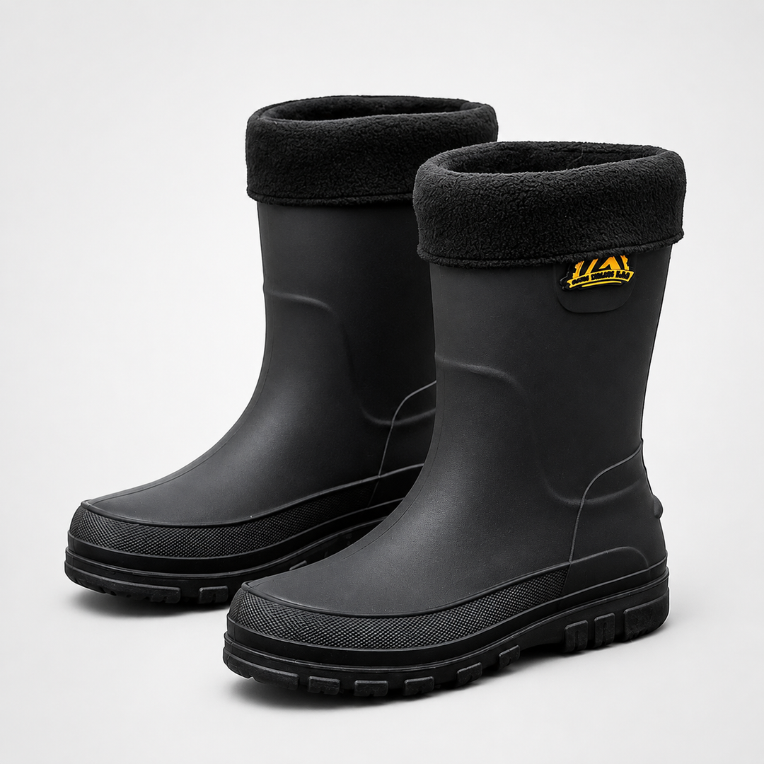 FrostTrek Insulated Rainboots — Warm Waterproof Boots for Winter