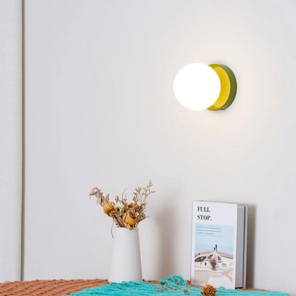 Lyyx Ronde Glas Wandlamp LED Modern | Binnenwandverlichting