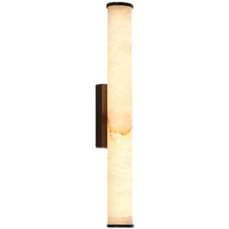 Modern Minimalistisch Spaans Marmer Koper Wandlamp | LED Warm Licht