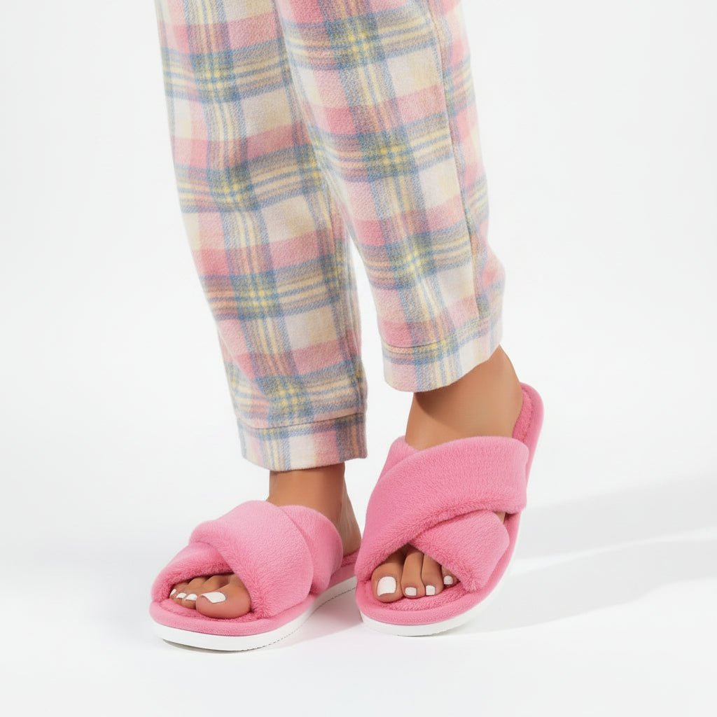 Orthopaedic Supportive Indoor Slippers for Women - Year-Round Comfort &amp; Arch Support