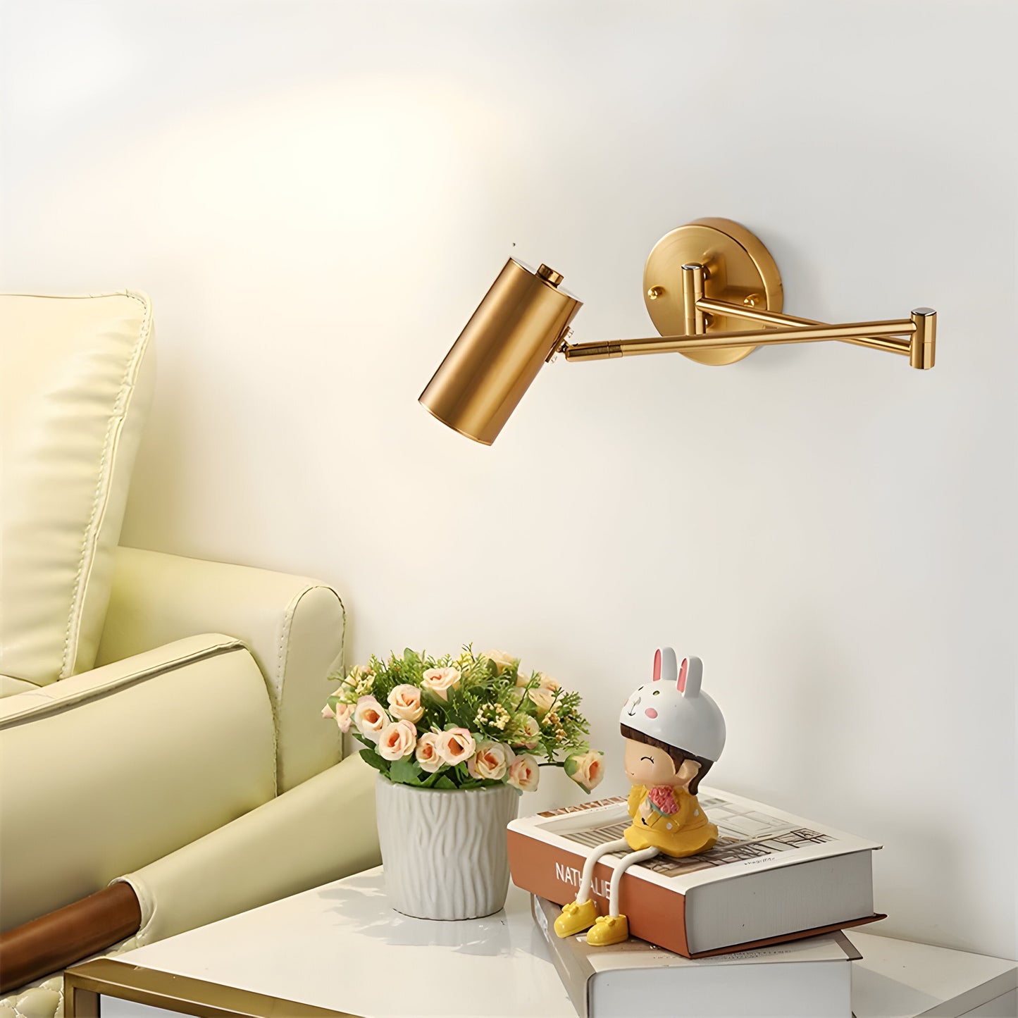 Lorix LED Wandlamp Verstelbare Arm | Slaapkamer en Werkkamer Verlichting
