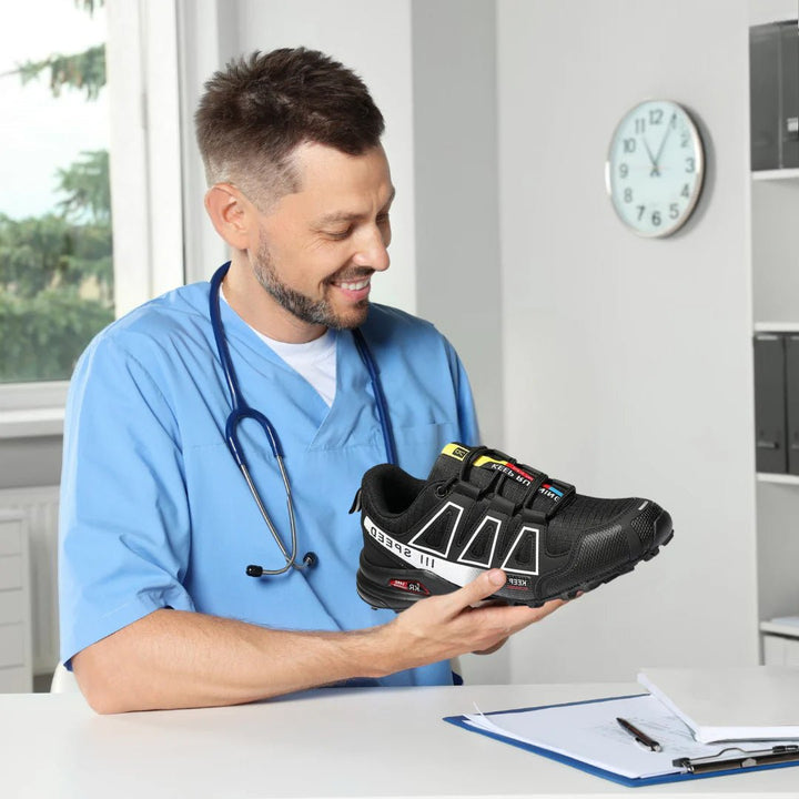 Hiking Orthopedic Shoes - Pain Relief Walking Design with Arch Support