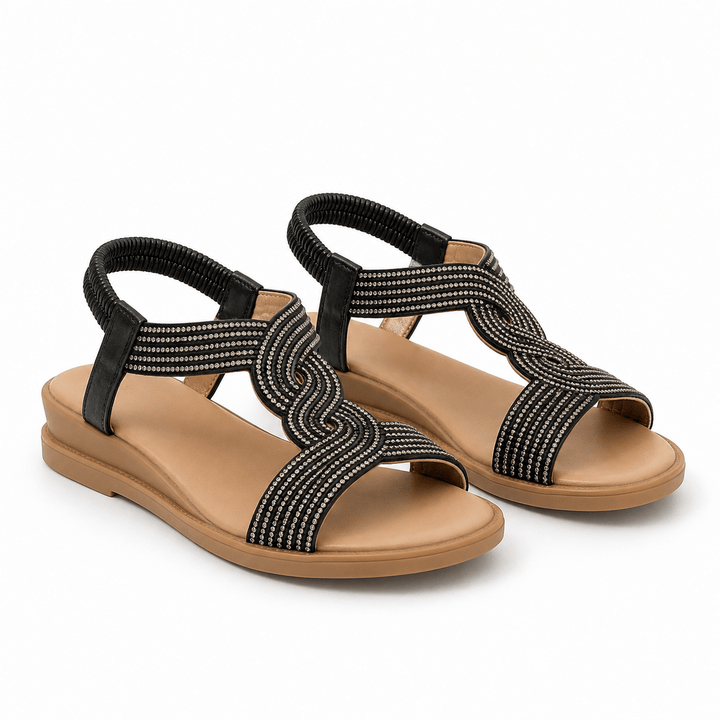 Orthopaedic Ibiza-Style Sandals for Women - Holiday Comfort &amp; Arch Support