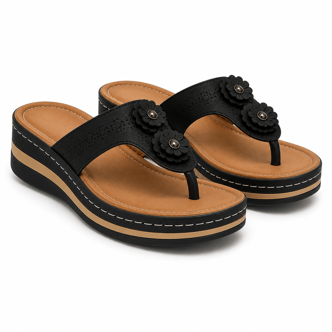 Orthopedic Sandals for Women - Stretch Comfort &amp; Bunion Relief Design
