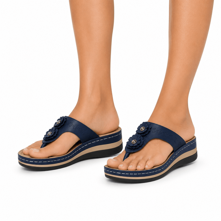 Orthopedic Sandals for Women - Stretch Comfort &amp; Bunion Relief Design
