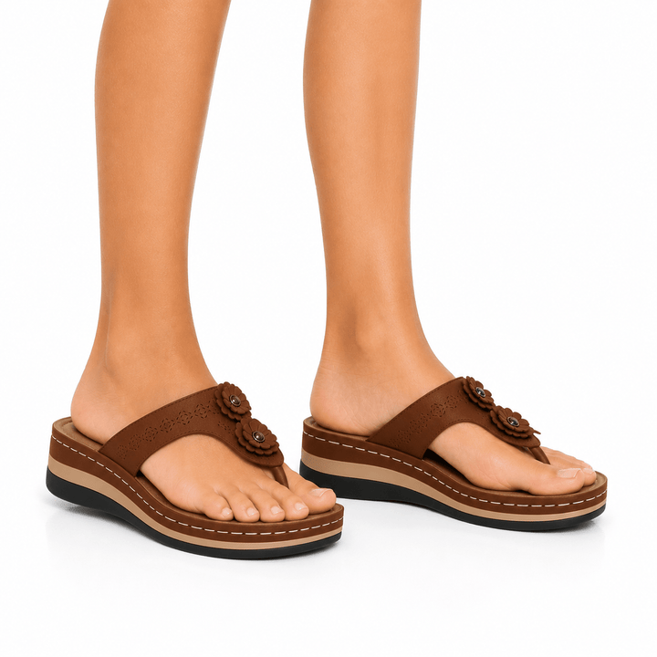 Orthopedic Sandals for Women - Stretch Comfort &amp; Bunion Relief Design