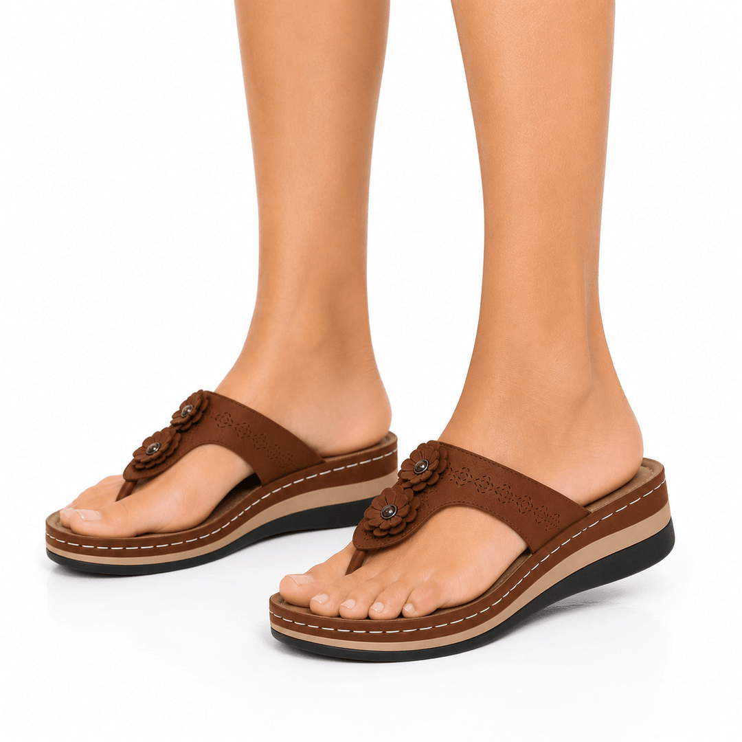 Orthopedic Sandals for Women - Stretch Comfort &amp; Bunion Relief Design