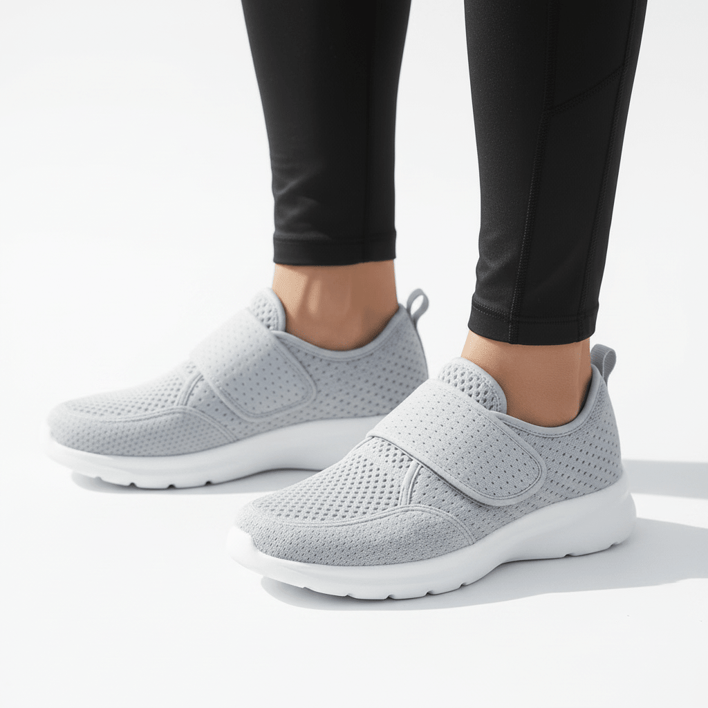 Orthopaedic Diabetic Wide-Fit Trainers for Women - Protective Arch Support