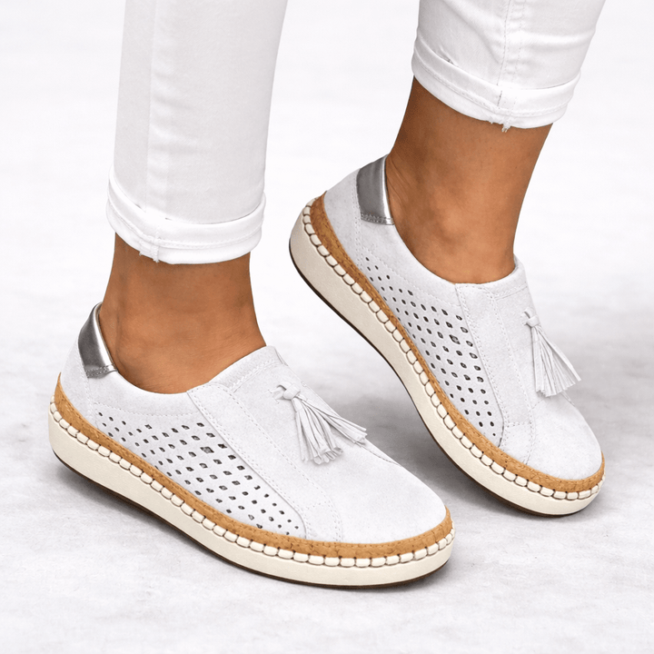 Orthopedic Comfort Slip-On Shoes for Women - Easy Everyday Arch Support