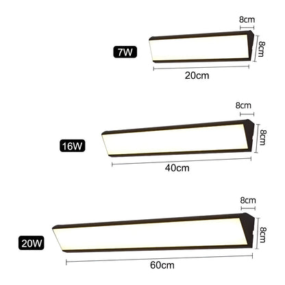 Waterdichte LED Wandlamp Lichtband | Moderne Buitenverlichting voor Tuin en Terras