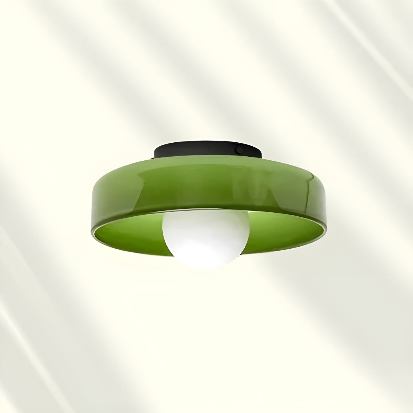 GlowNordic Glas LED Plafondlamp | Scandinavische Verlichting voor Elk Vertrek