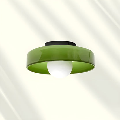 GlowNordic Glas LED Plafondlamp | Scandinavische Verlichting voor Elk Vertrek