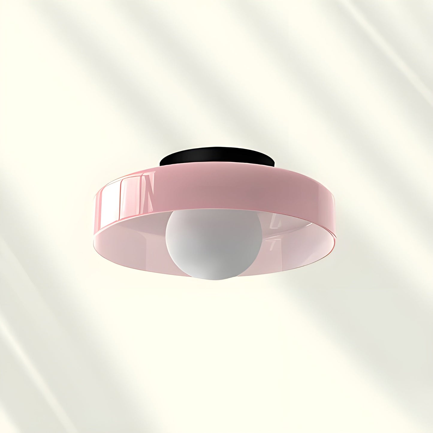 GlowNordic Glas LED Plafondlamp | Scandinavische Verlichting voor Elk Vertrek
