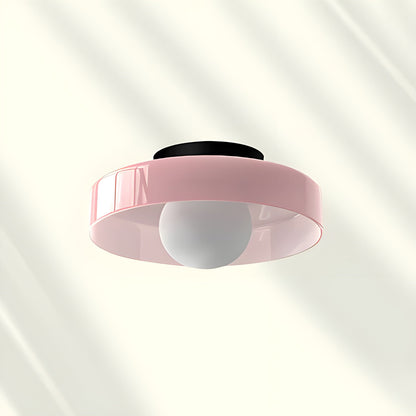 GlowNordic Glas LED Plafondlamp | Scandinavische Verlichting voor Elk Vertrek