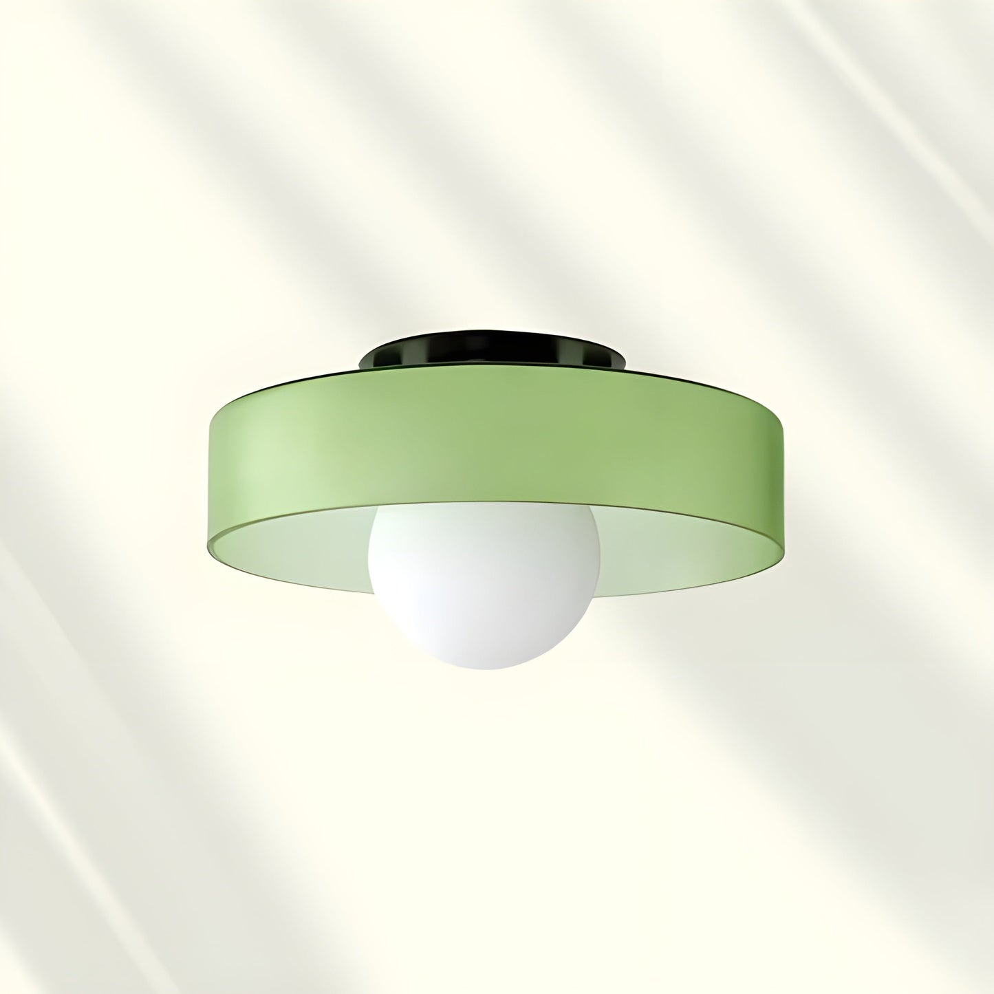 GlowNordic Glas LED Plafondlamp | Scandinavische Verlichting voor Elk Vertrek