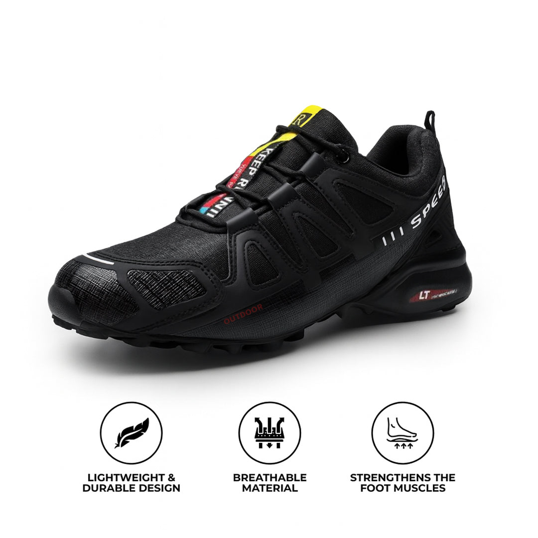 Hiking Orthopedic Shoes - Pain Relief Walking Design with Arch Support