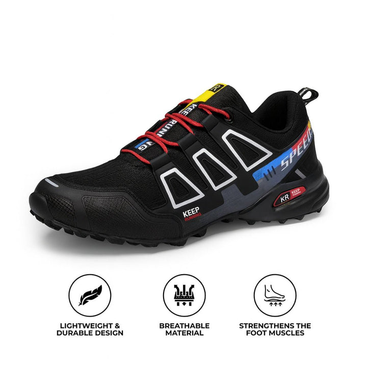 Hiking Orthopedic Shoes - Pain Relief Walking Design with Arch Support