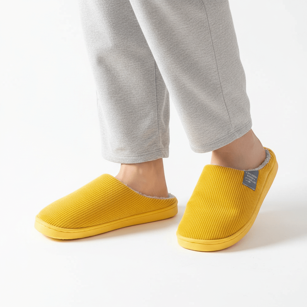 Orthopaedic House Slippers - Unisex Comfort &amp; Arch Support for Home