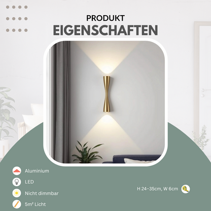 Aurum Lattenwand Wandlamp IP65 | Binnen en Buiten Woonkamer en Terras