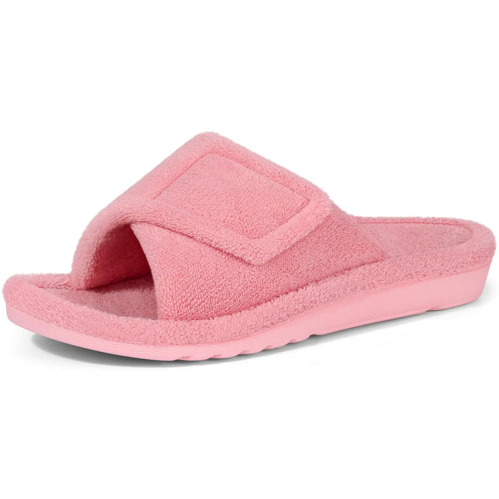 Orthopaedic Fuzzy House Slippers for Women - Cosy Everyday Warmth