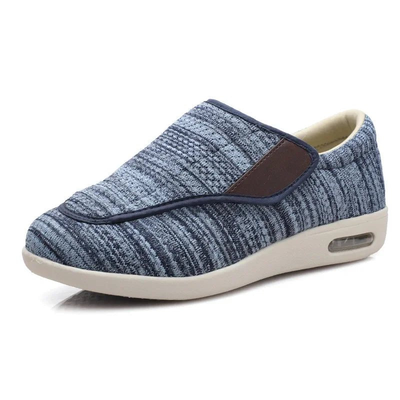 Diabetic Wide-Fit Walking Shoes Unisex - Orthopaedic Roomy Comfort