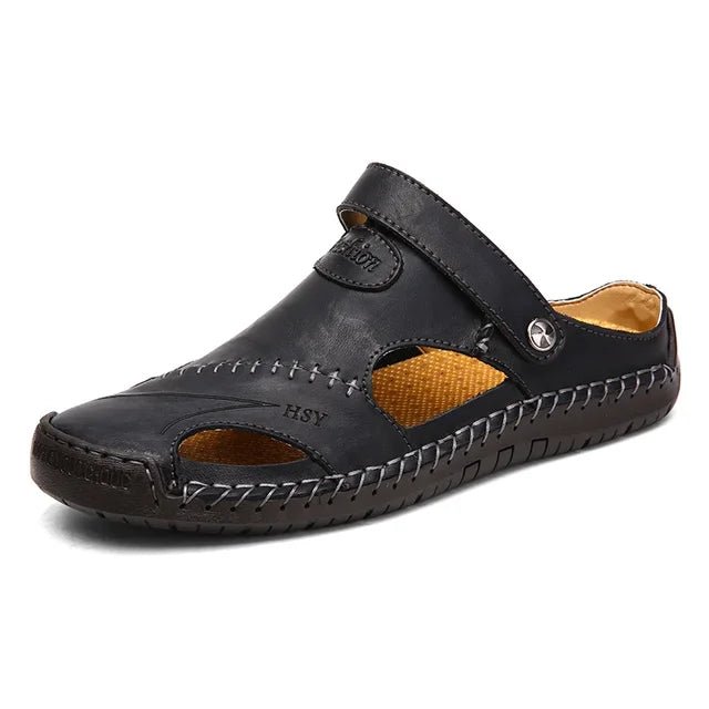 Unisex Orthopedic Leather Sandals - Premium Quality &amp; Arch Support